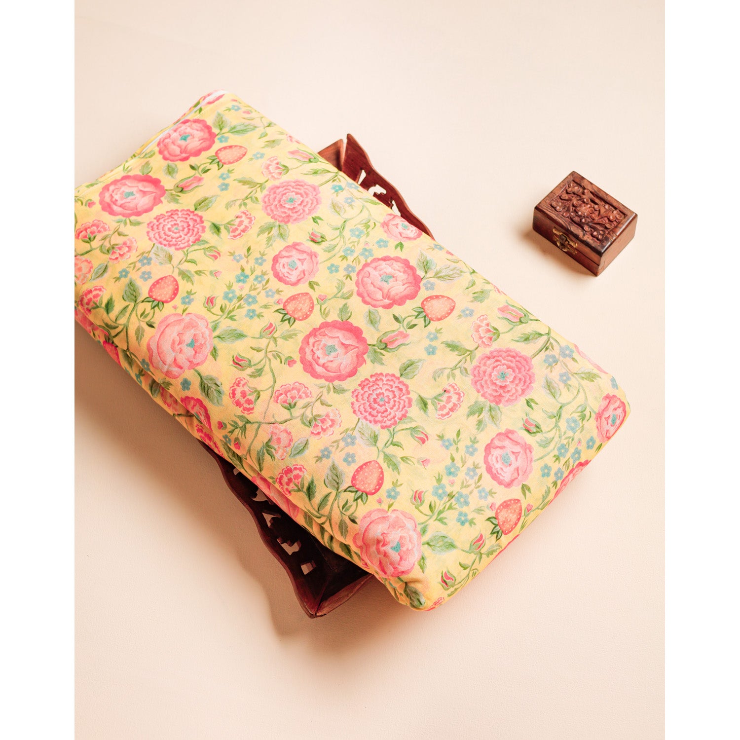 PURE COTTON MUL PRINTED FABRIC