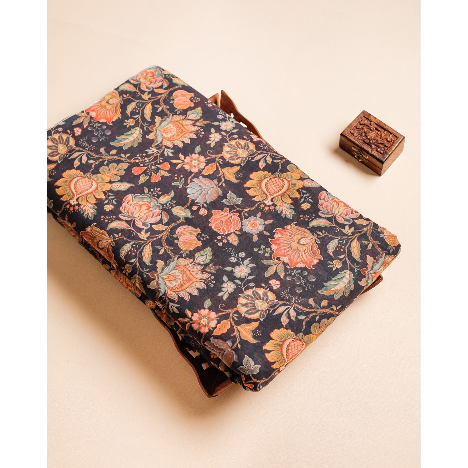 PURE COTTON MUL PRINTED FABRIC