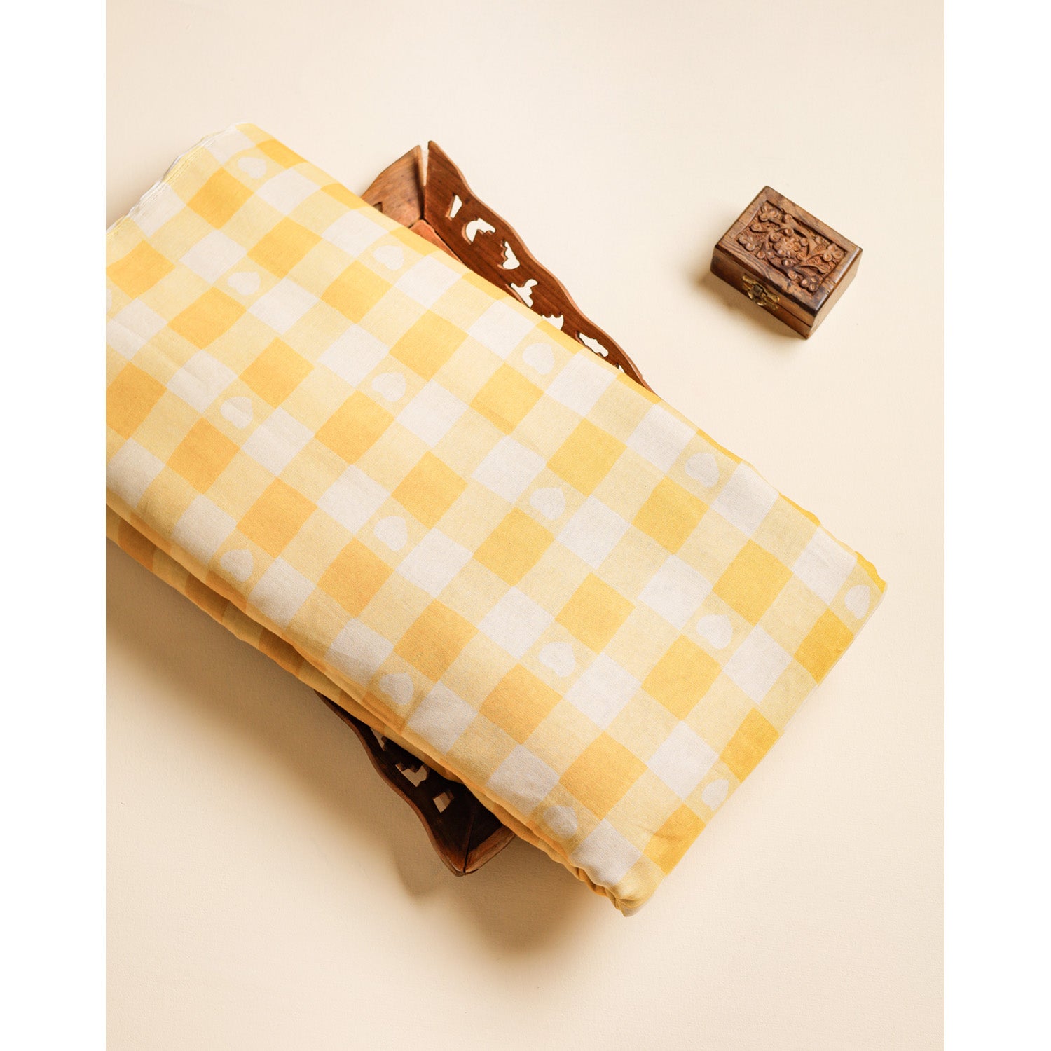 PURE COTTON MUL PRINTED FABRIC