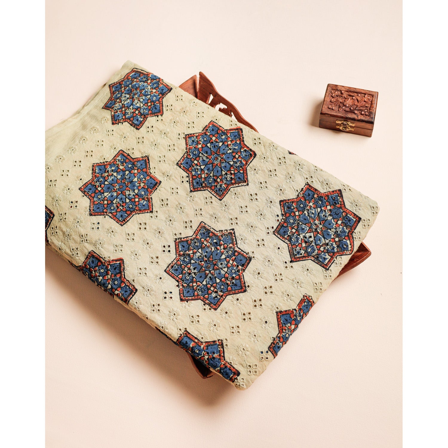 PURE AJRAKH COTTON HAKOBA FABRIC