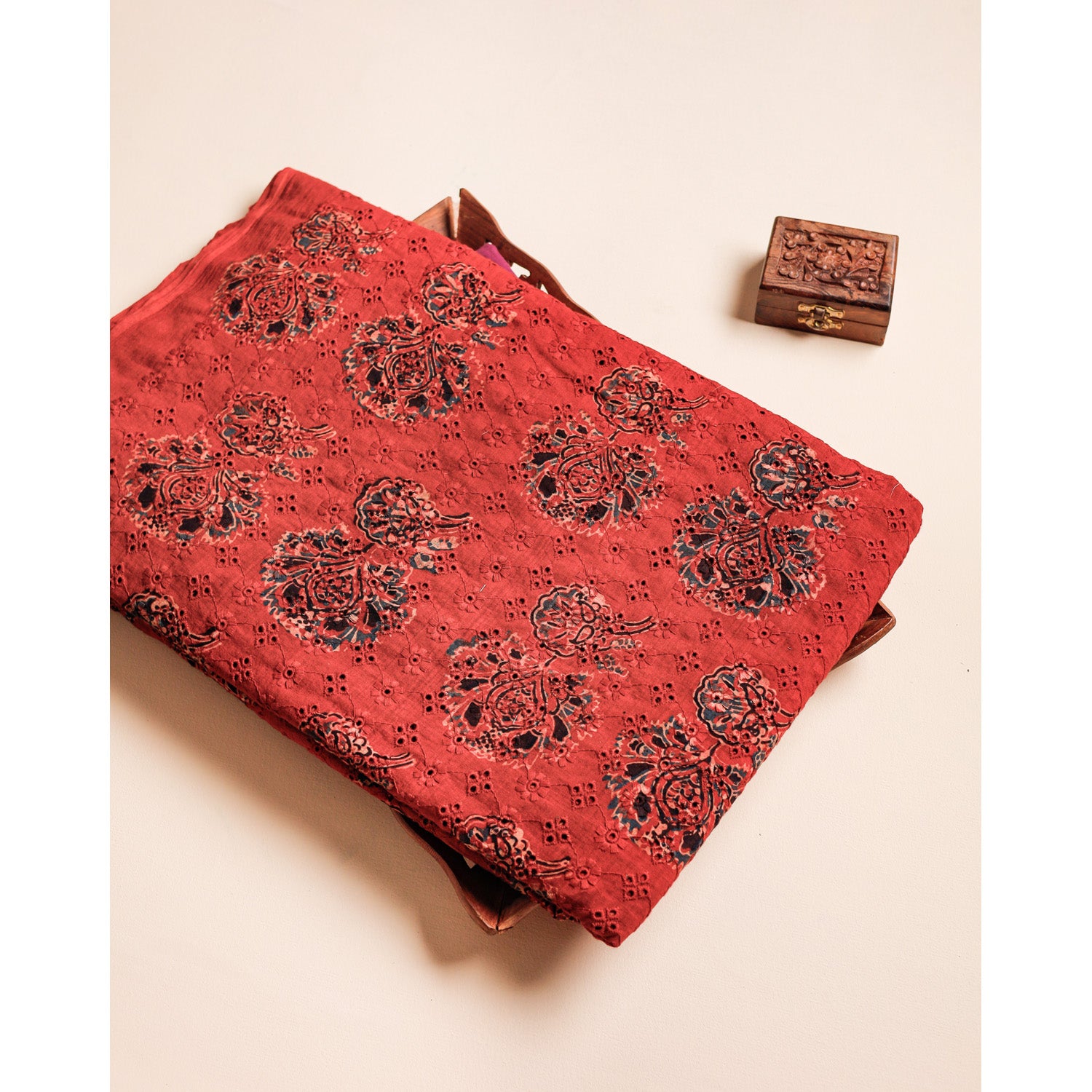 PURE AJRAKH COTTON HAKOBA FABRIC