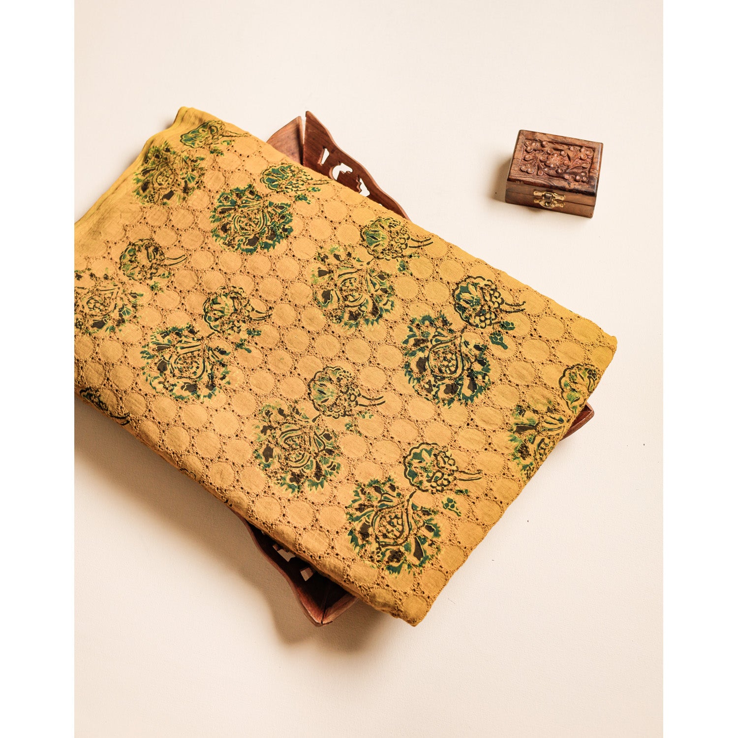 PURE AJRAKH COTTON HAKOBA FABRIC