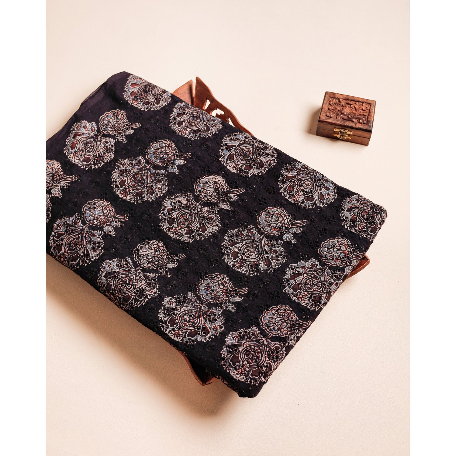 PURE AJRAKH COTTON HAKOBA FABRIC