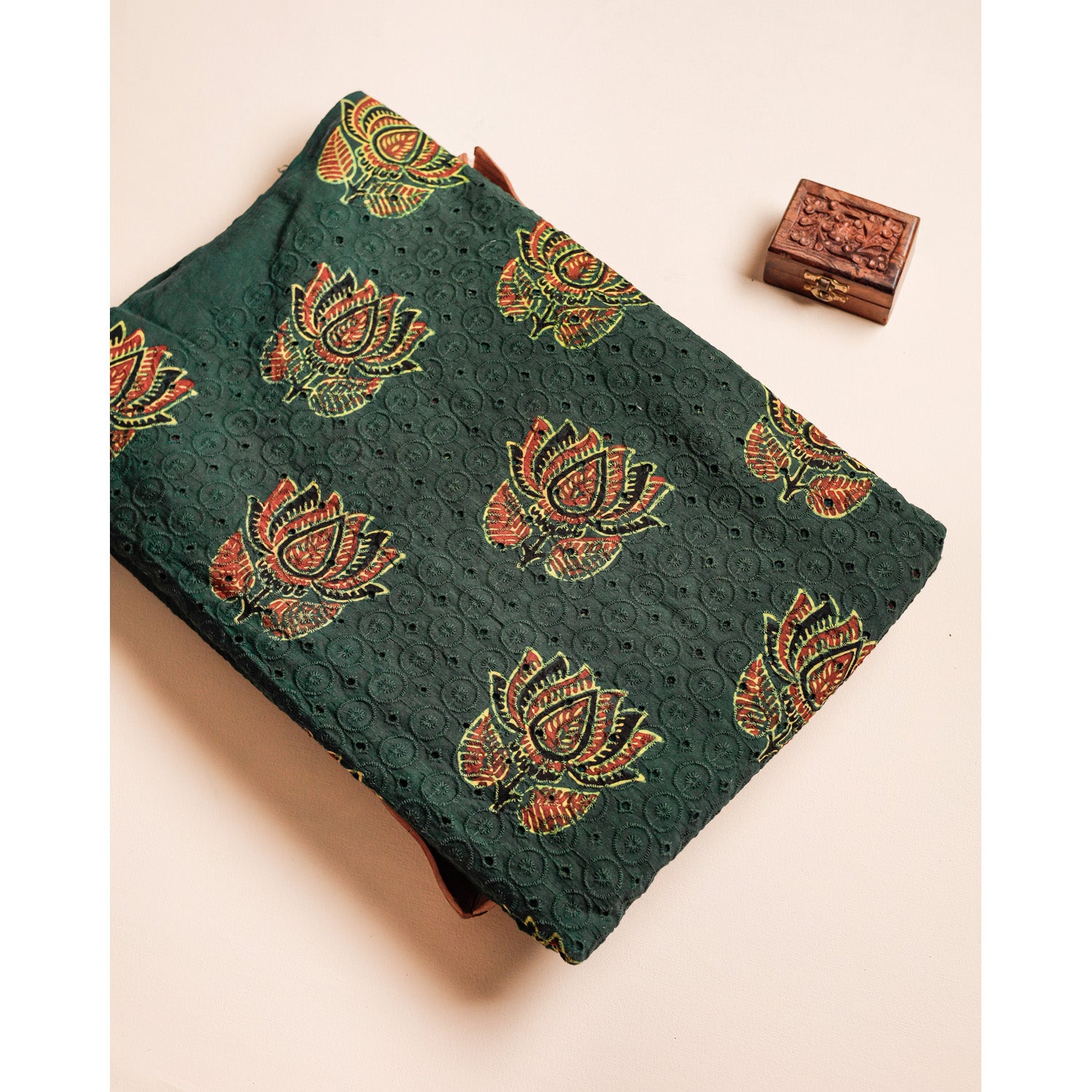 PURE AJRAKH COTTON HAKOBA FABRIC