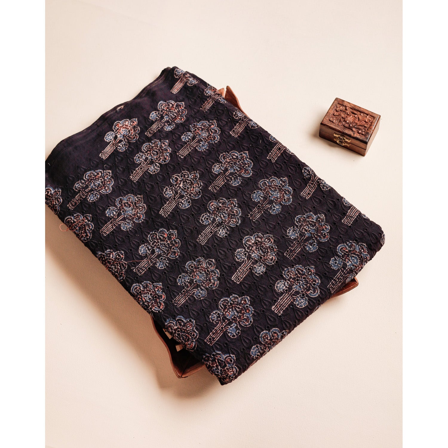 PURE AJRAKH COTTON HAKOBA FABRIC