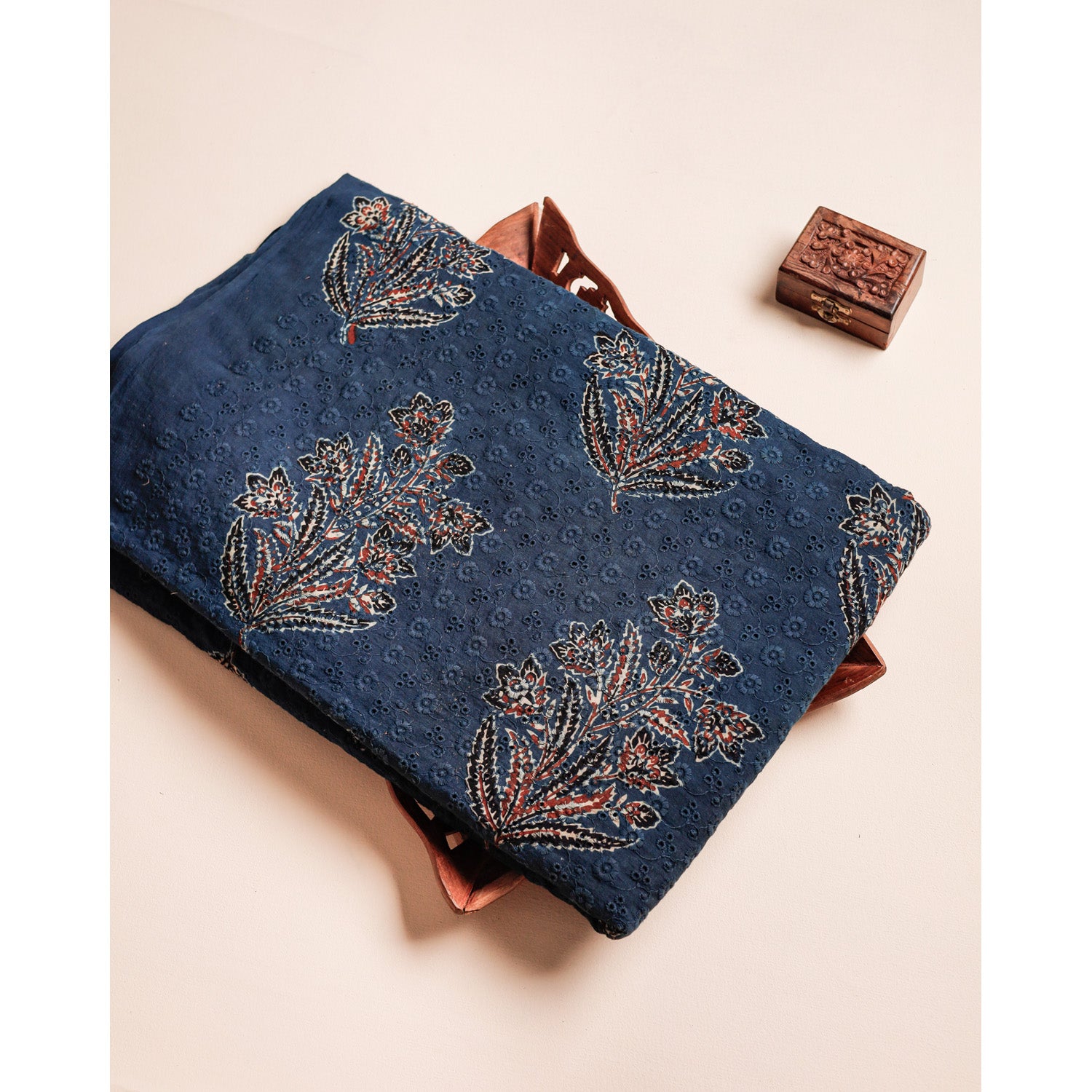 PURE AJRAKH COTTON HAKOBA FABRIC