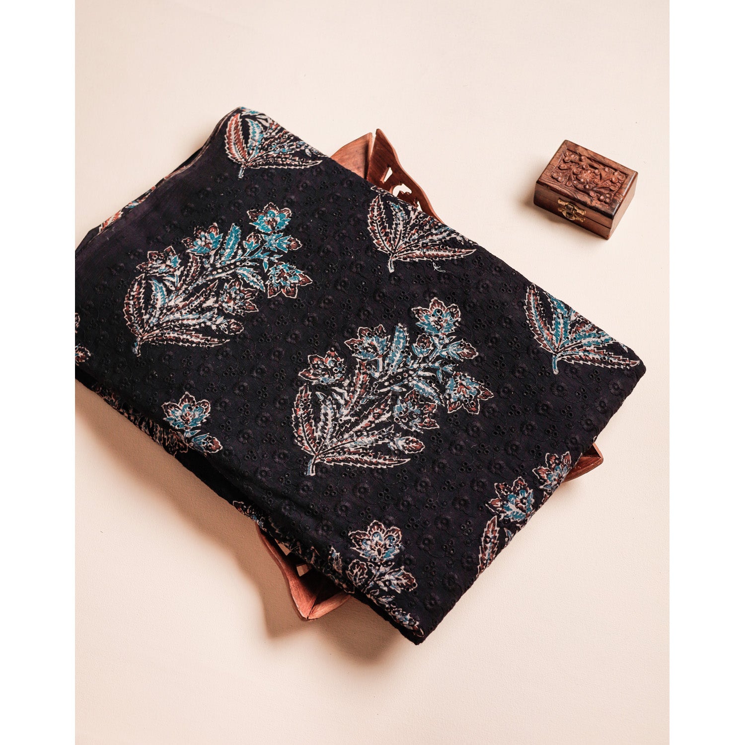 PURE AJRAKH COTTON HAKOBA FABRIC