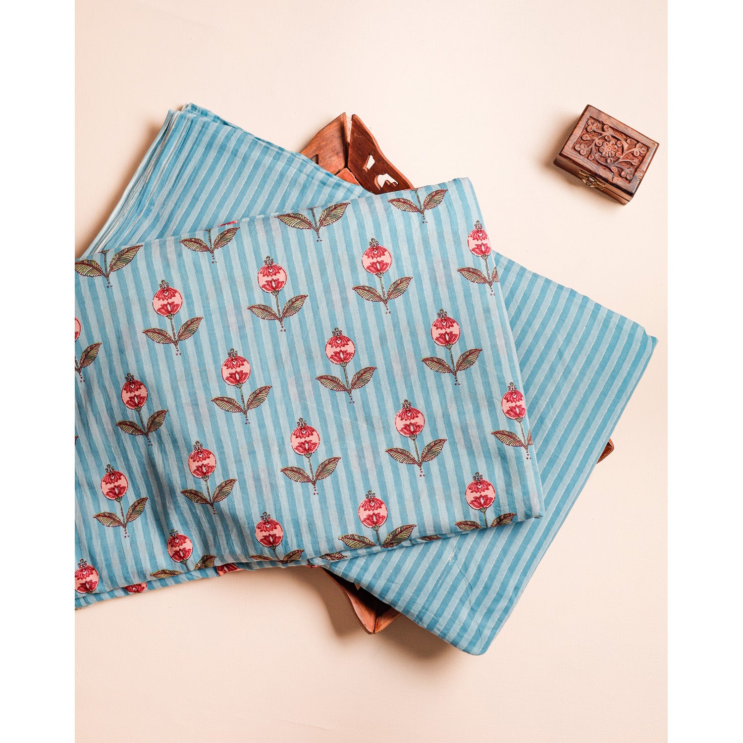 PURE COTTON MUL PRINTED FABRICS