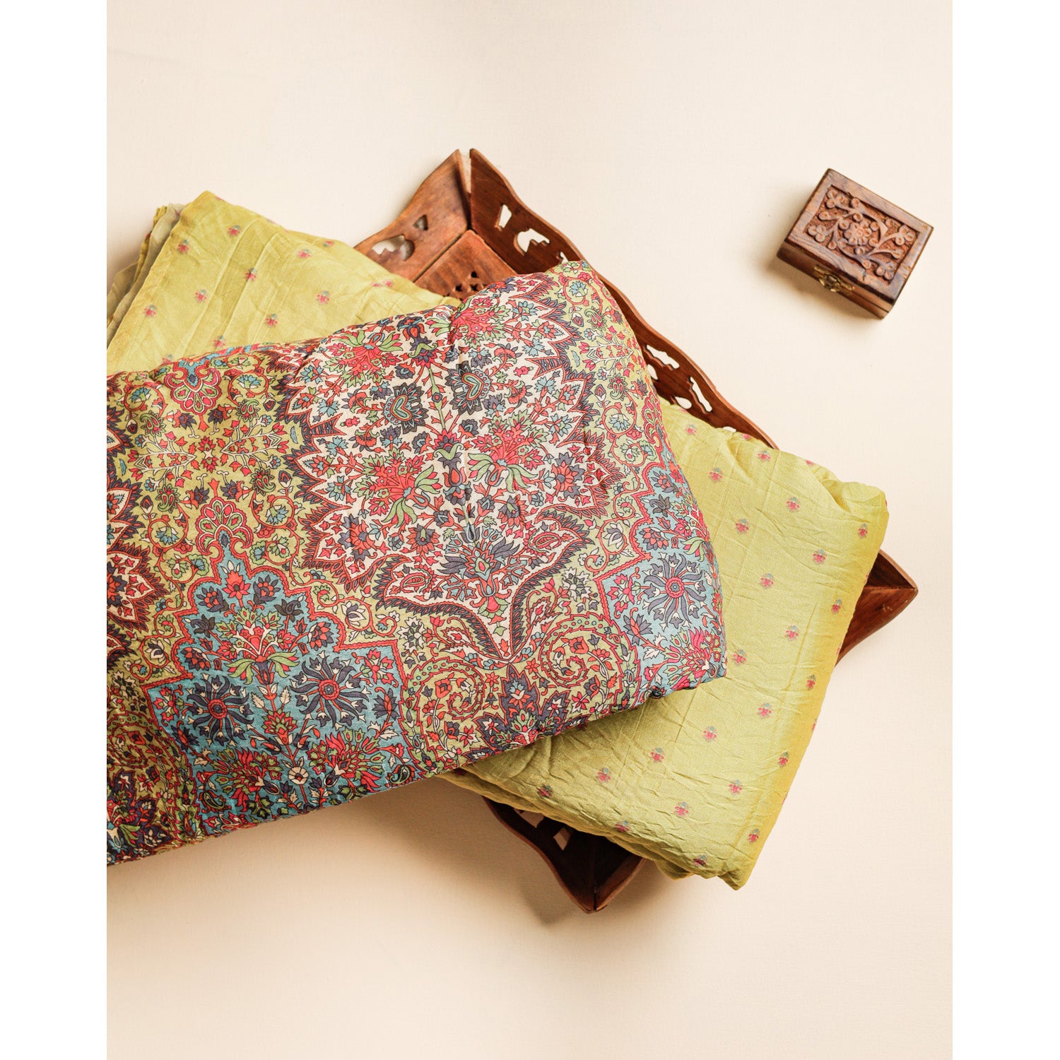 MOGRA CHANDERI PRINTED FABRICS