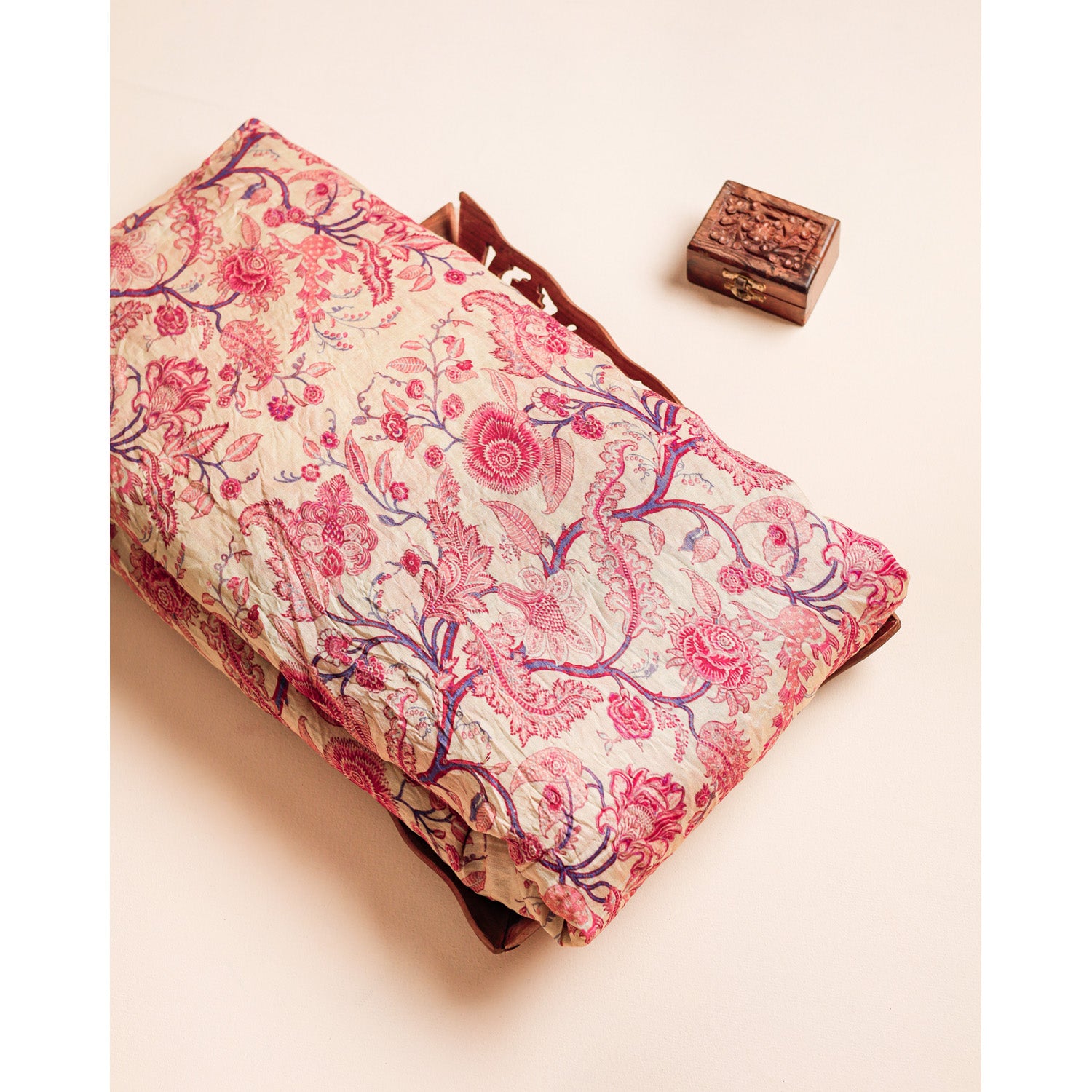MOGRA CHANDERI PRINTED FABRIC