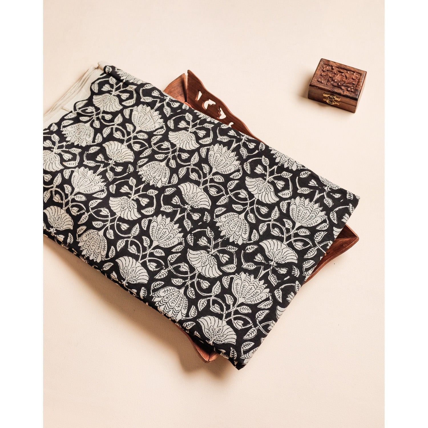PURE COTTON HANDBLOCK PRINTED FABRIC