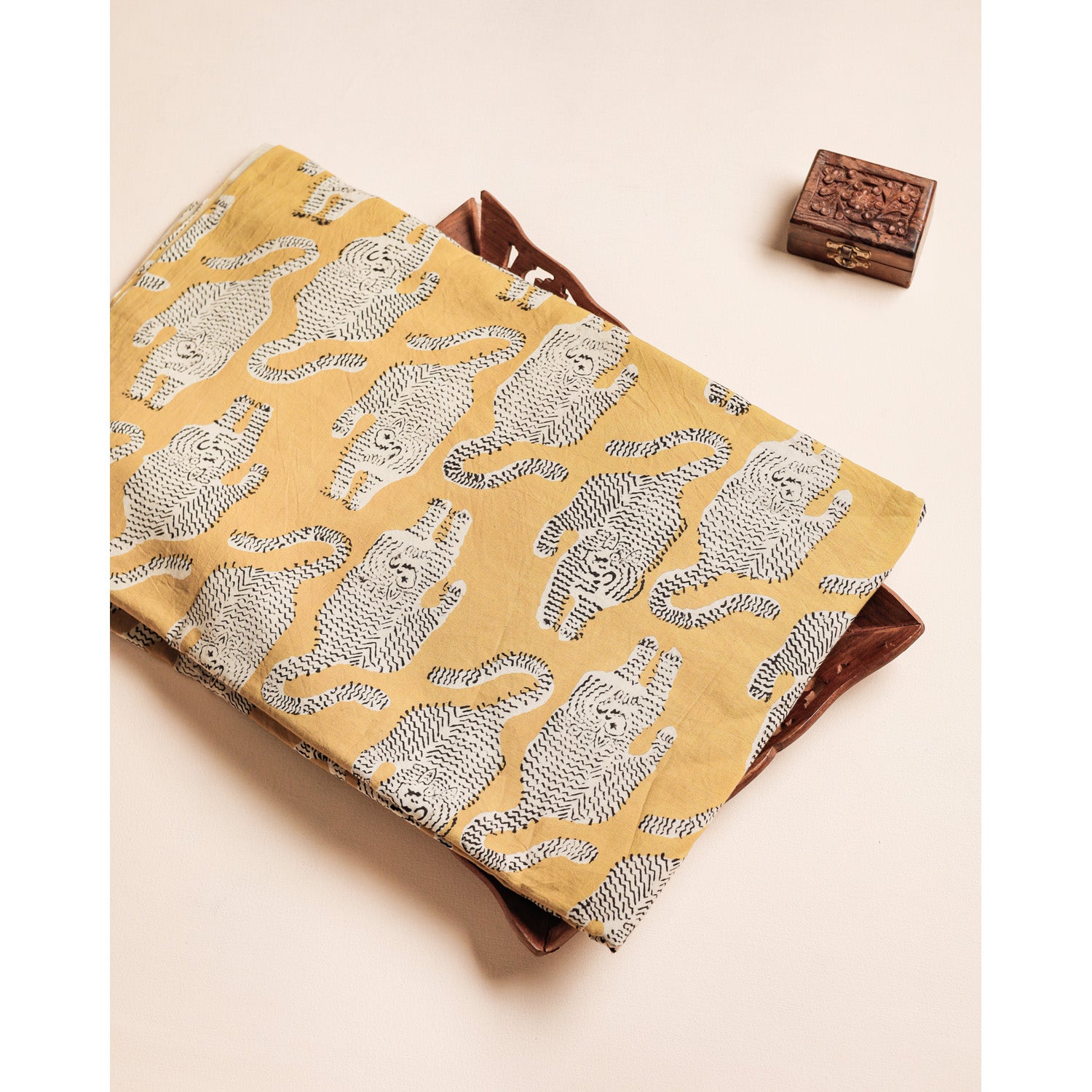 PURE COTTON HANDBLOCK PRINTED FABRIC