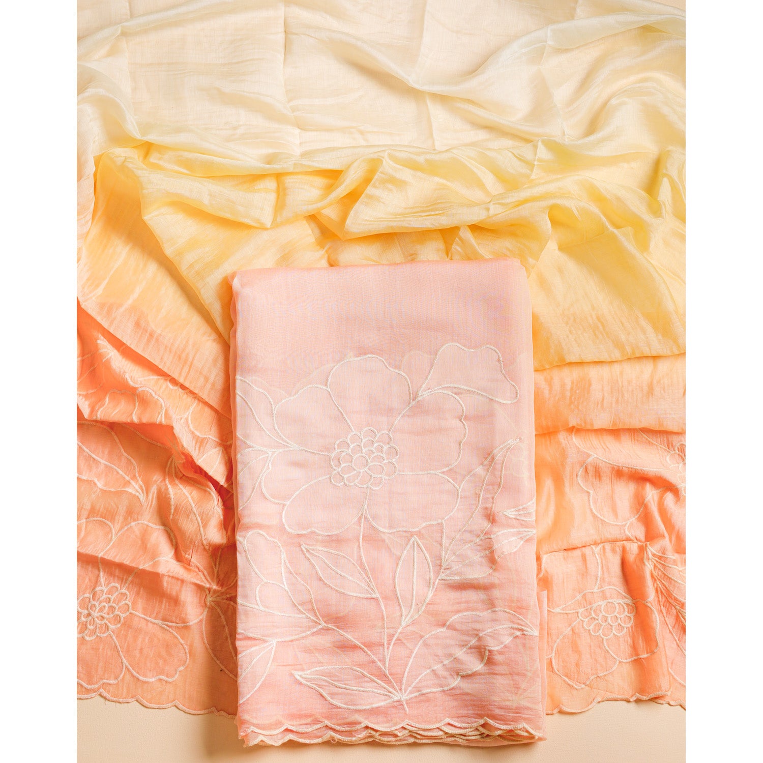PURE MUL CHANDERI 2 PIECE SET