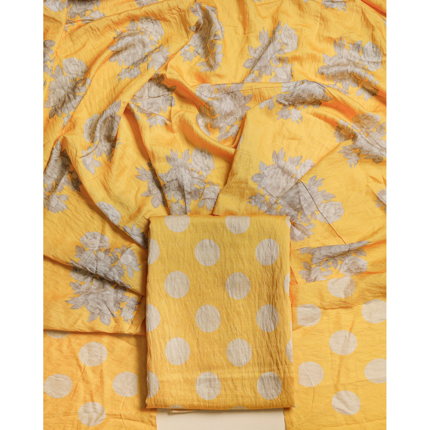 MOGRA CHANDERI 2 PIECE SET