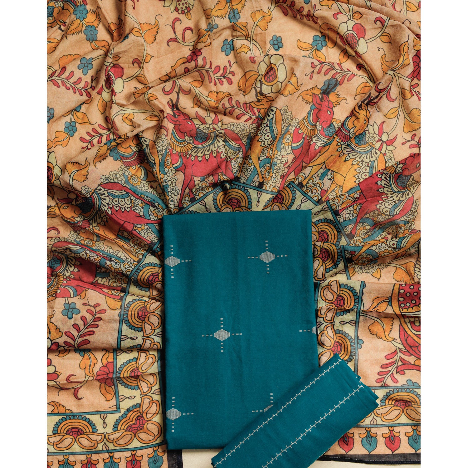 PURE COTTON WOVEN SUIT SET