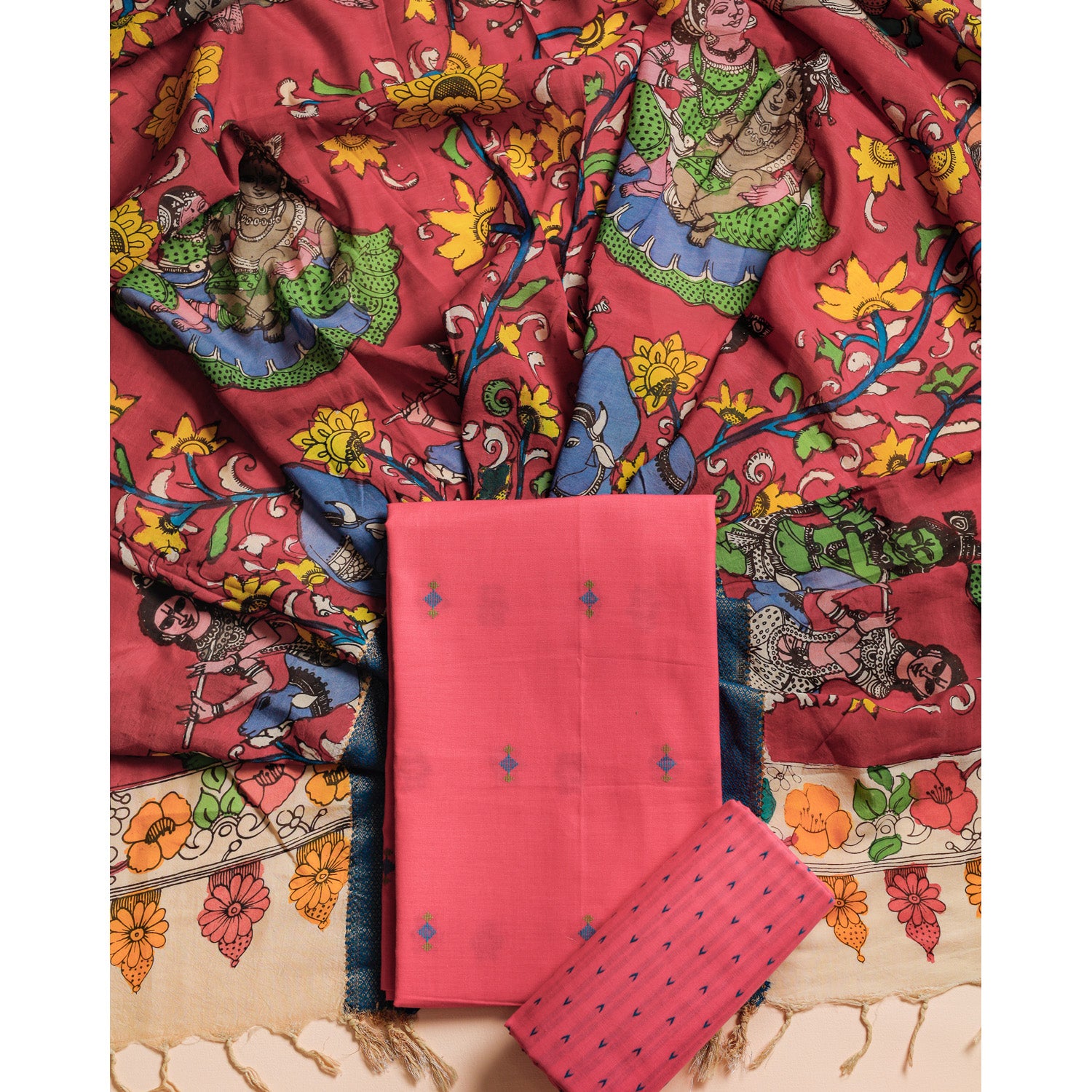 PURE COTTON WOVEN SUIT SET