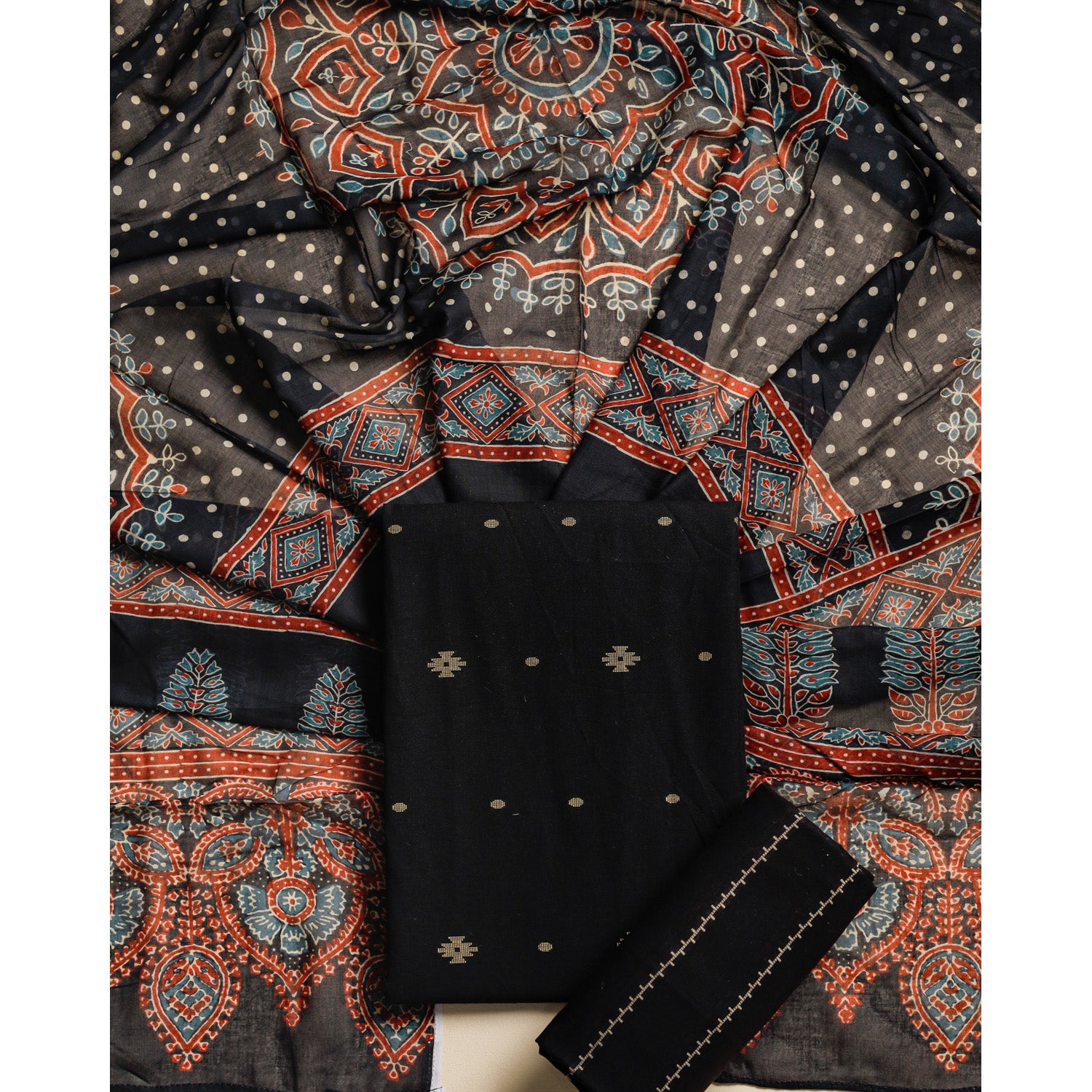 PURE COTTON WOVEN SUIT SET