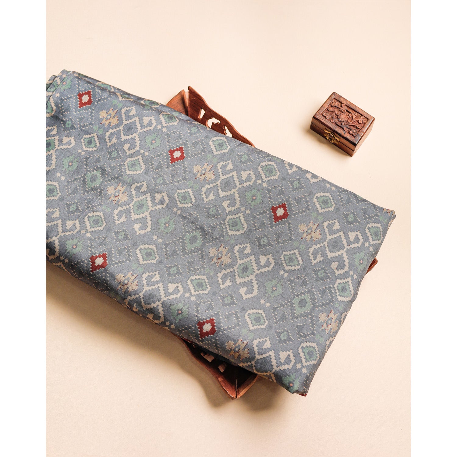 DOLA SILK PRINTED FABRIC
