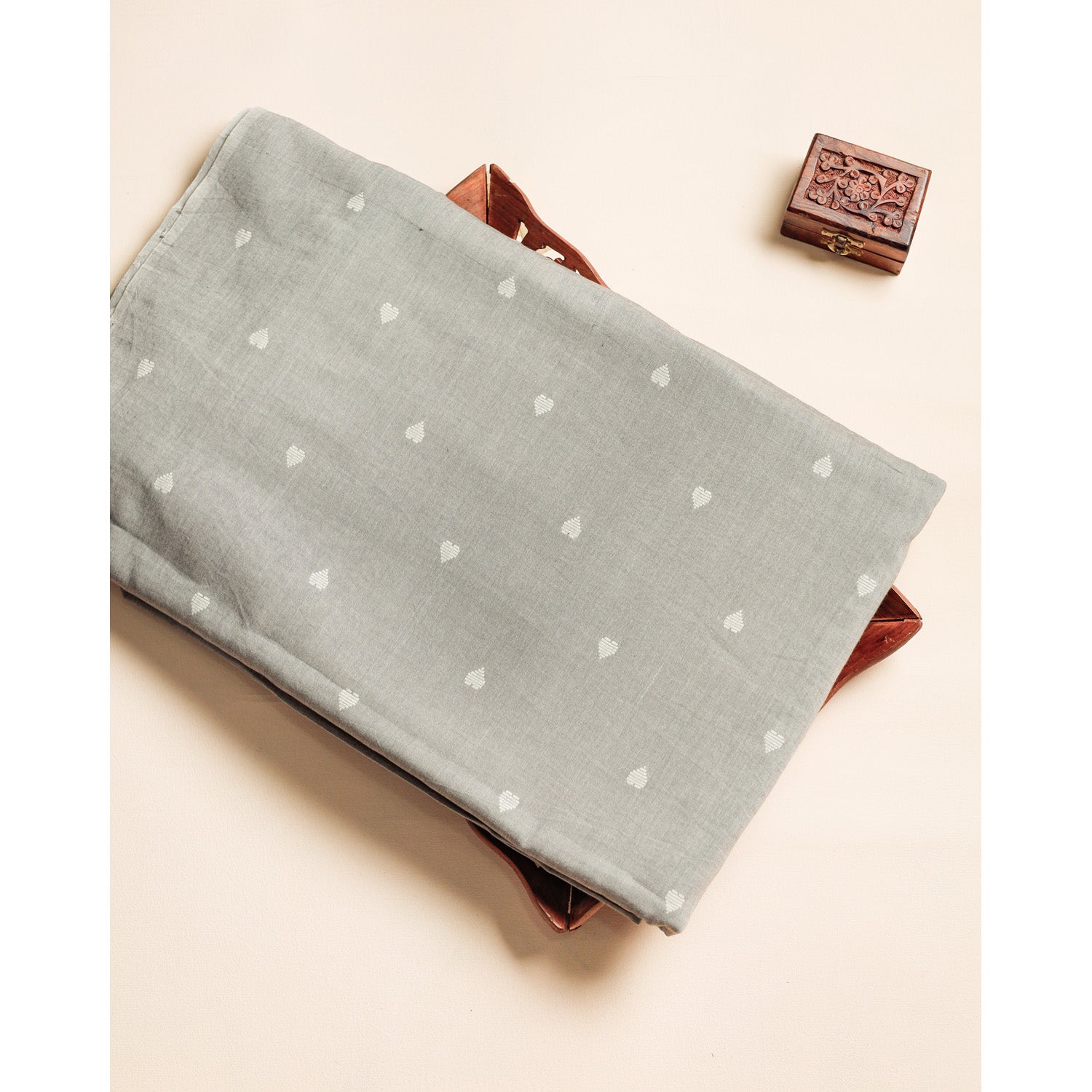 PURE MERCERIZED COTTON RAYON HANDLOOM FABRIC
