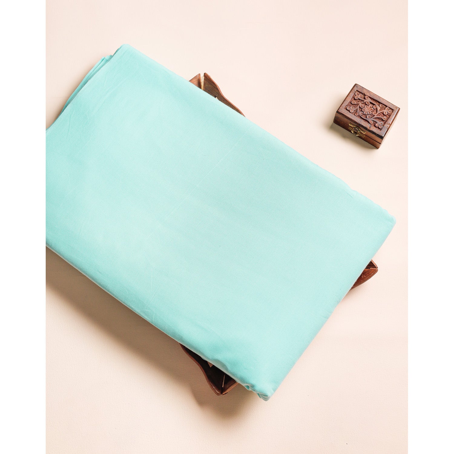 PURE MALAI COTTON PLAIN FABRIC
