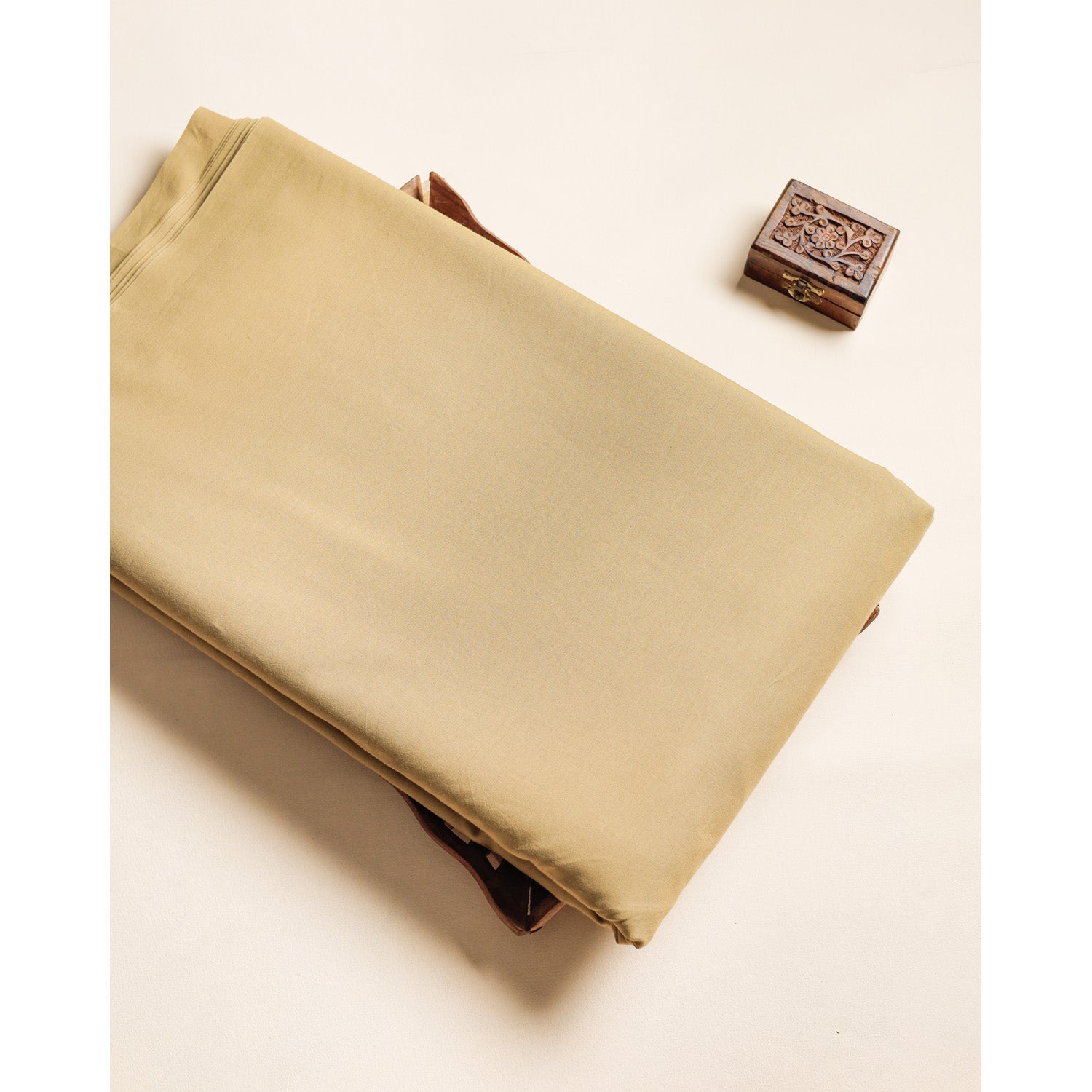 PURE MALAI COTTON PLAIN FABRIC