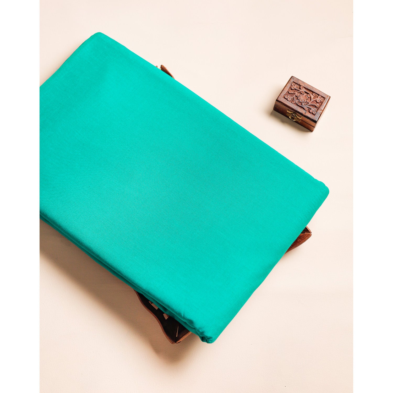 PURE MALAI COTTON PLAIN FABRIC