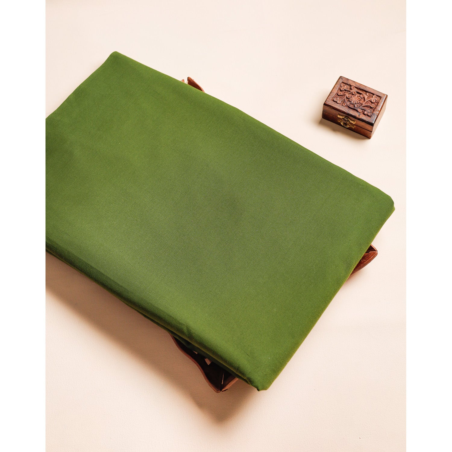 PURE MALAI COTTON PLAIN FABRIC