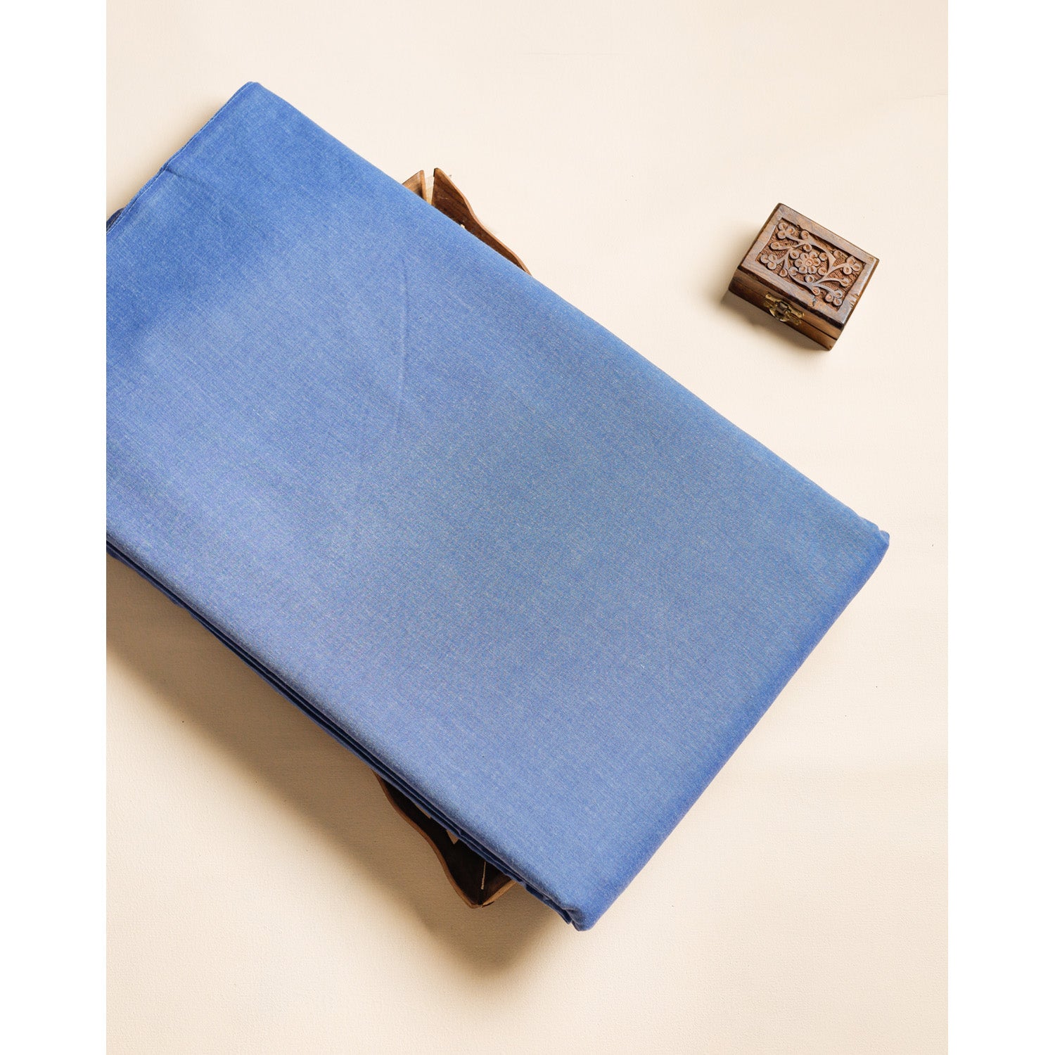 PURE MALAI COTTON PLAIN FABRIC