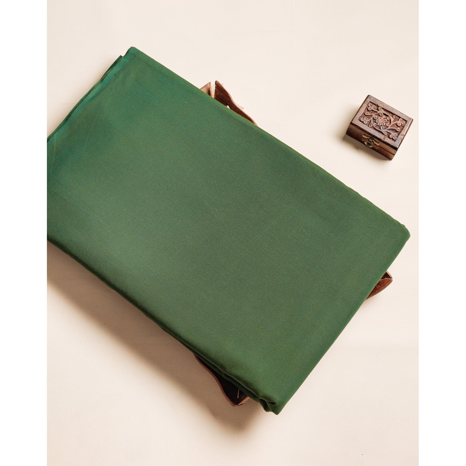 PURE MALAI COTTON PLAIN FABRIC
