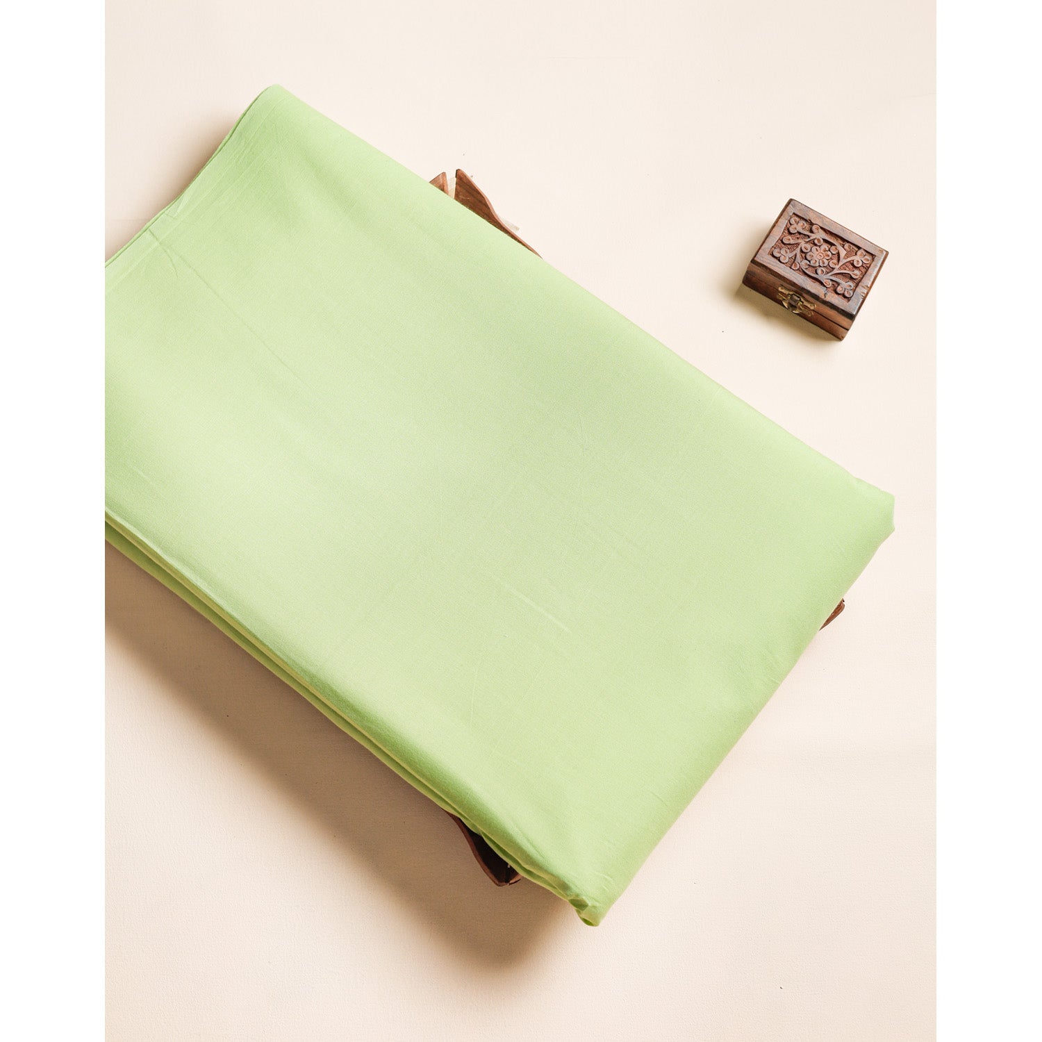 PURE MALAI COTTON PLAIN FABRIC