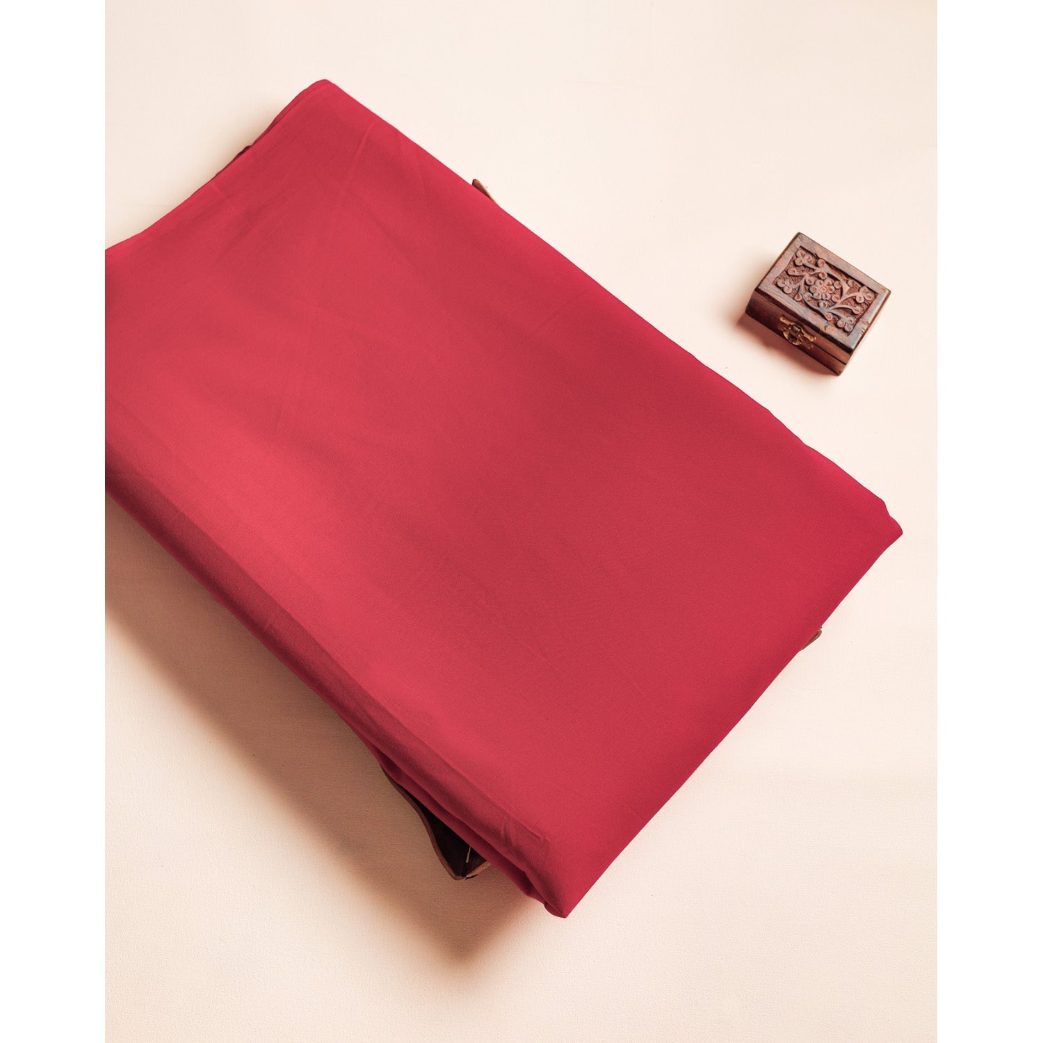 PURE MALAI COTTON PLAIN FABRIC