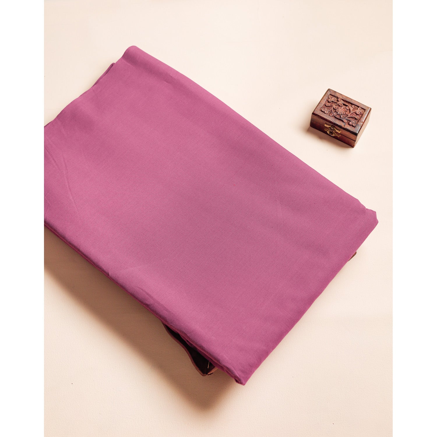 PURE MALAI COTTON PLAIN FABRIC