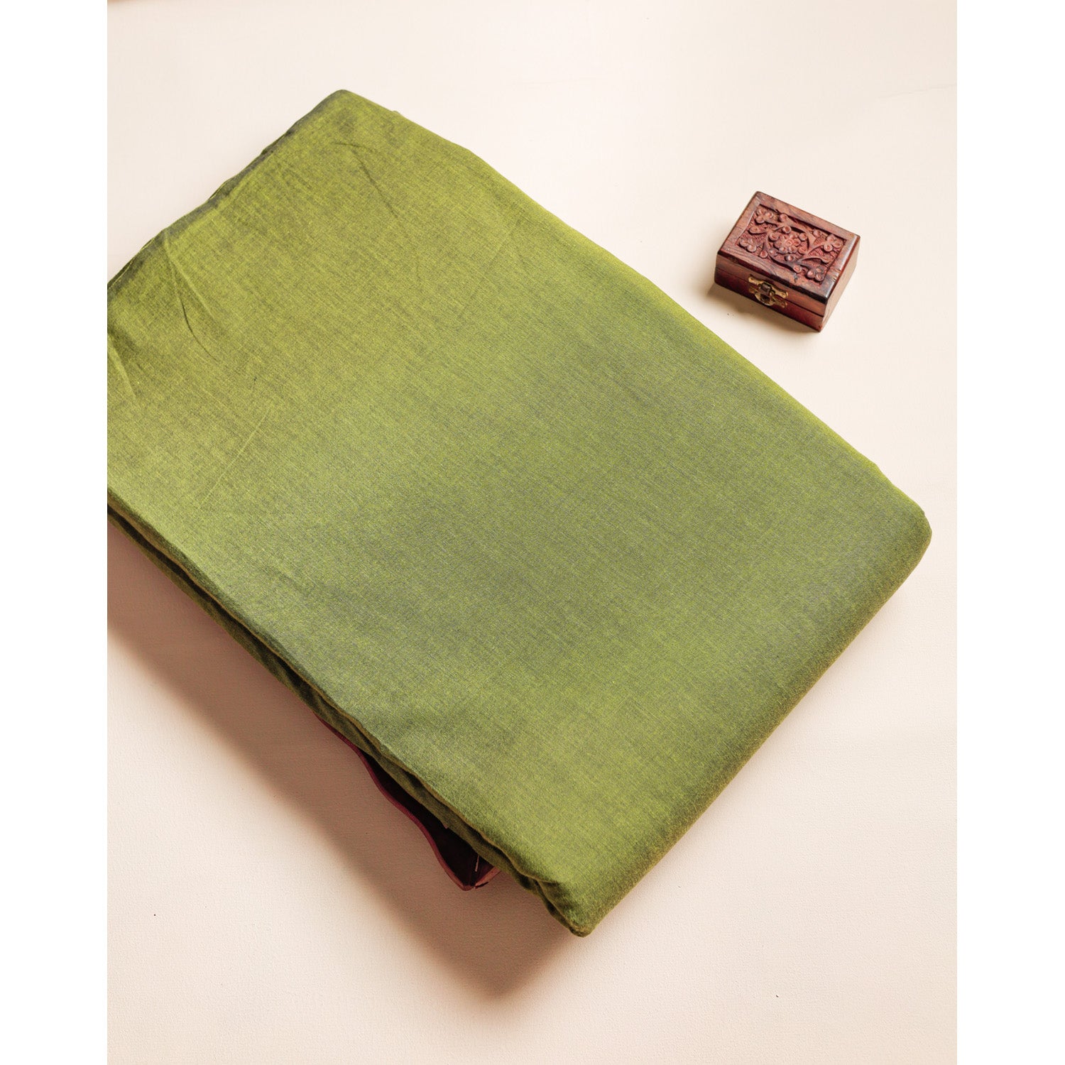 PURE MALAI COTTON PLAIN FABRIC