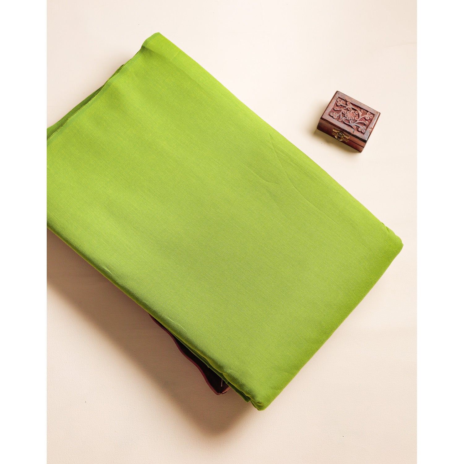 PURE MALAI COTTON PLAIN FABRIC
