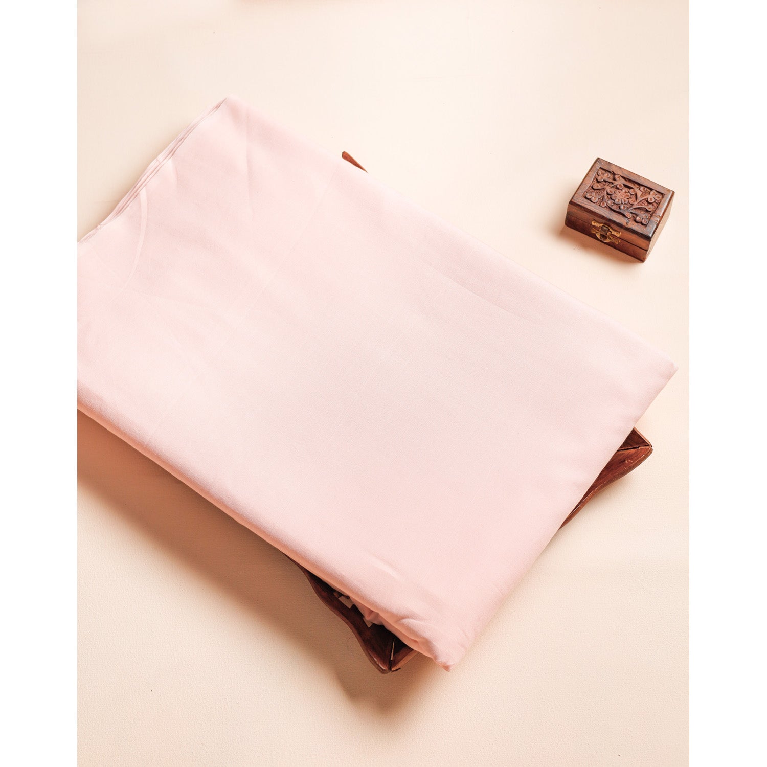 PURE MALAI COTTON PLAIN FABRIC