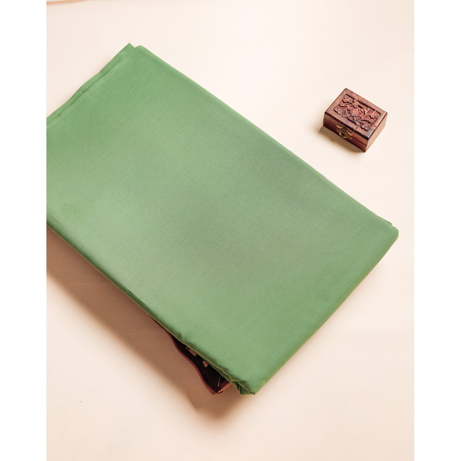 PURE MALAI COTTON PLAIN FABRIC