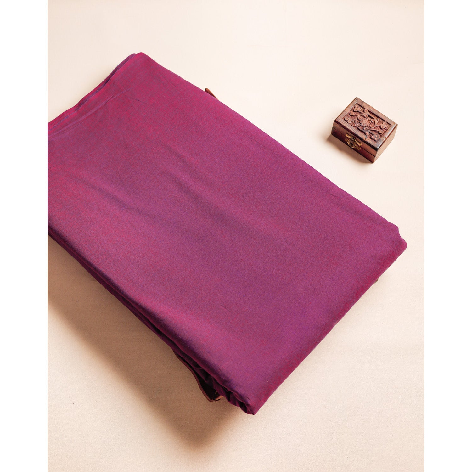 PURE MALAI COTTON PLAIN FABRIC