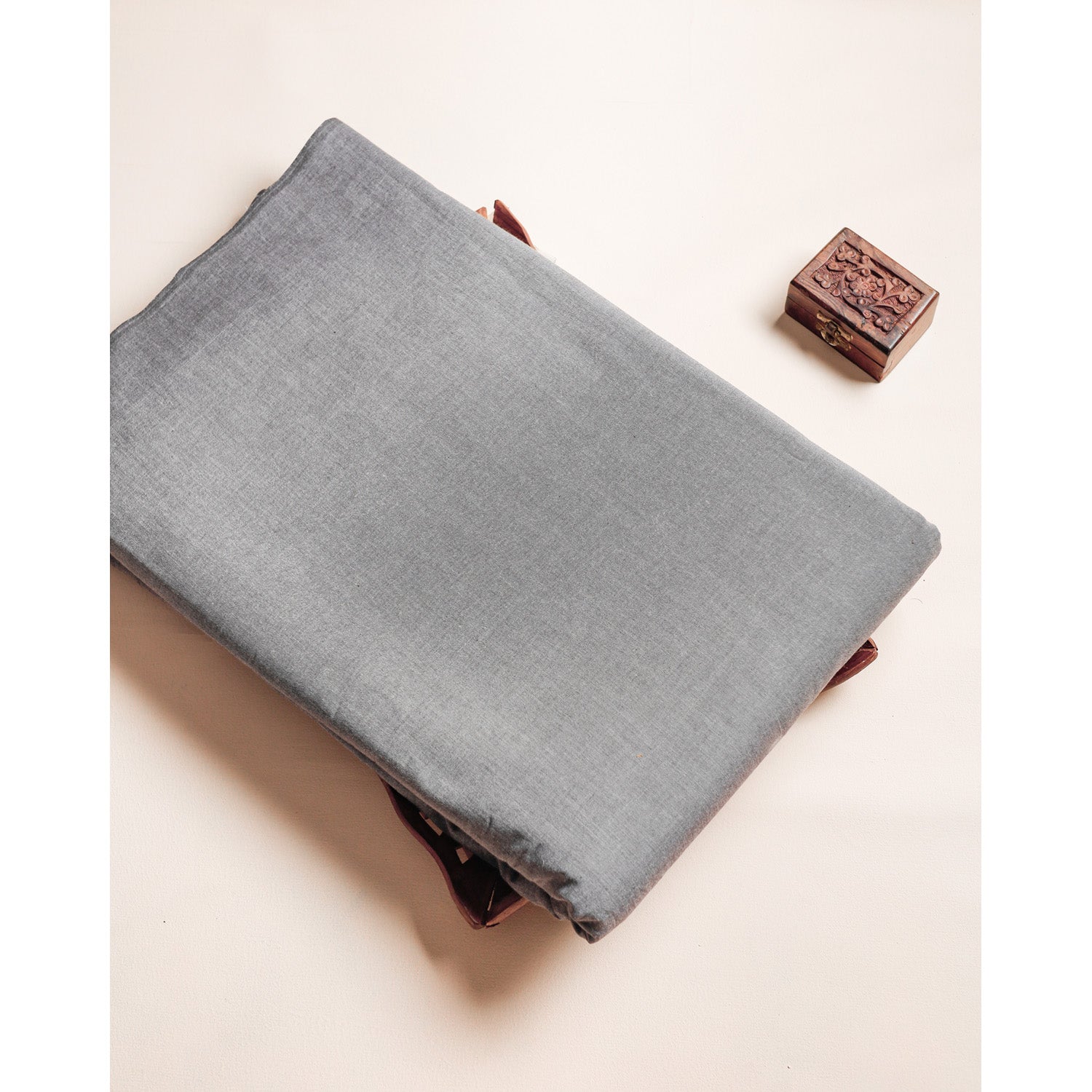 PURE MALAI COTTON PLAIN FABRIC