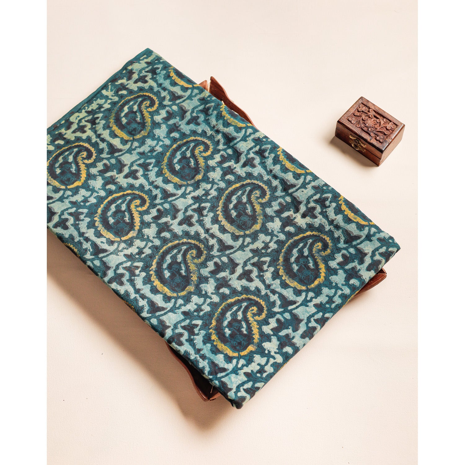COTTON VANASPATHI BLOCK PRINTED FABRIC