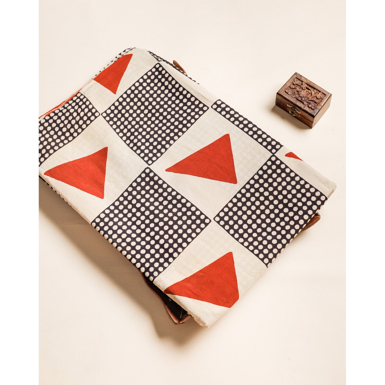 COTTON VANASPATHI BLOCK PRINTED FABRIC