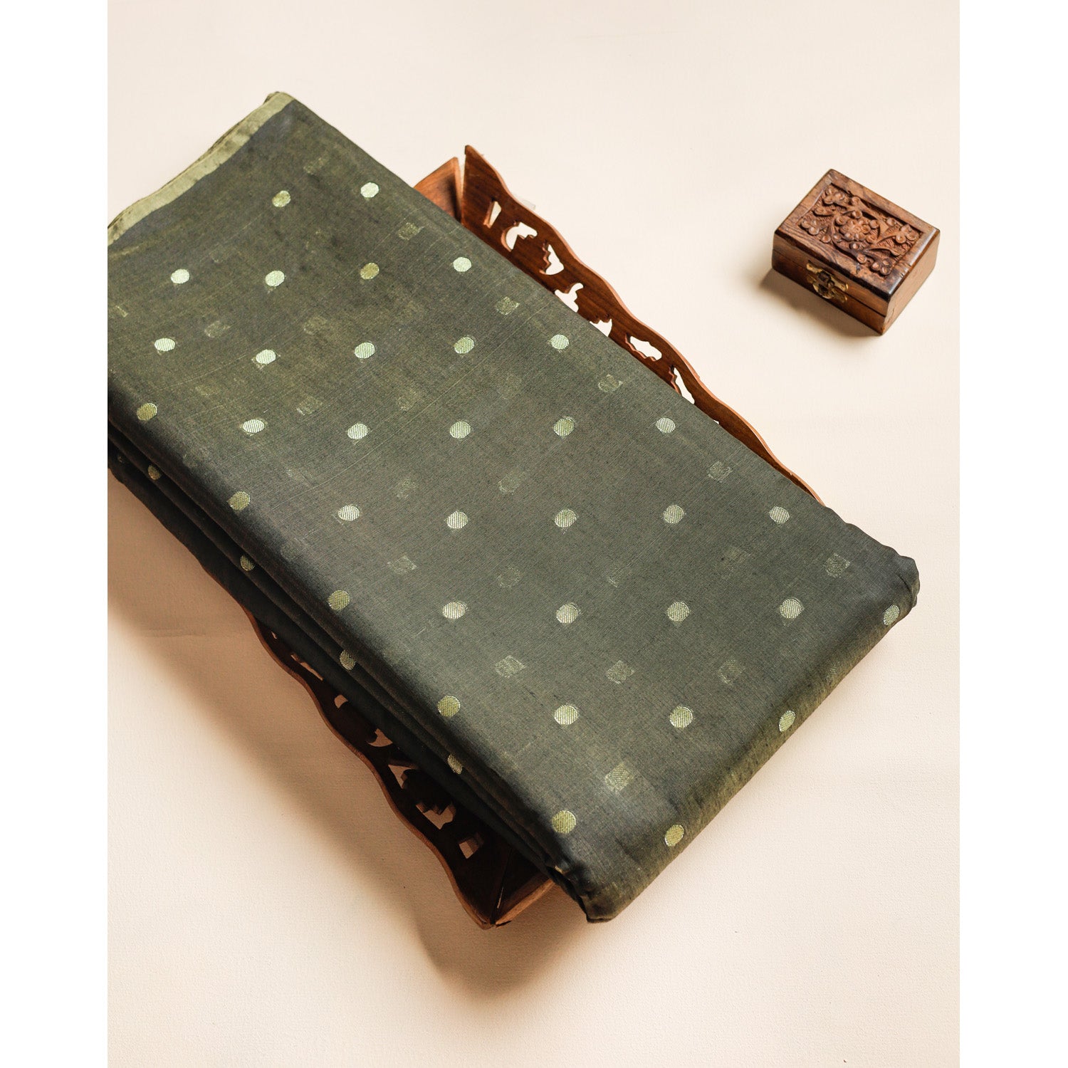 CHANDERI BUTTA WOVEN FABRIC