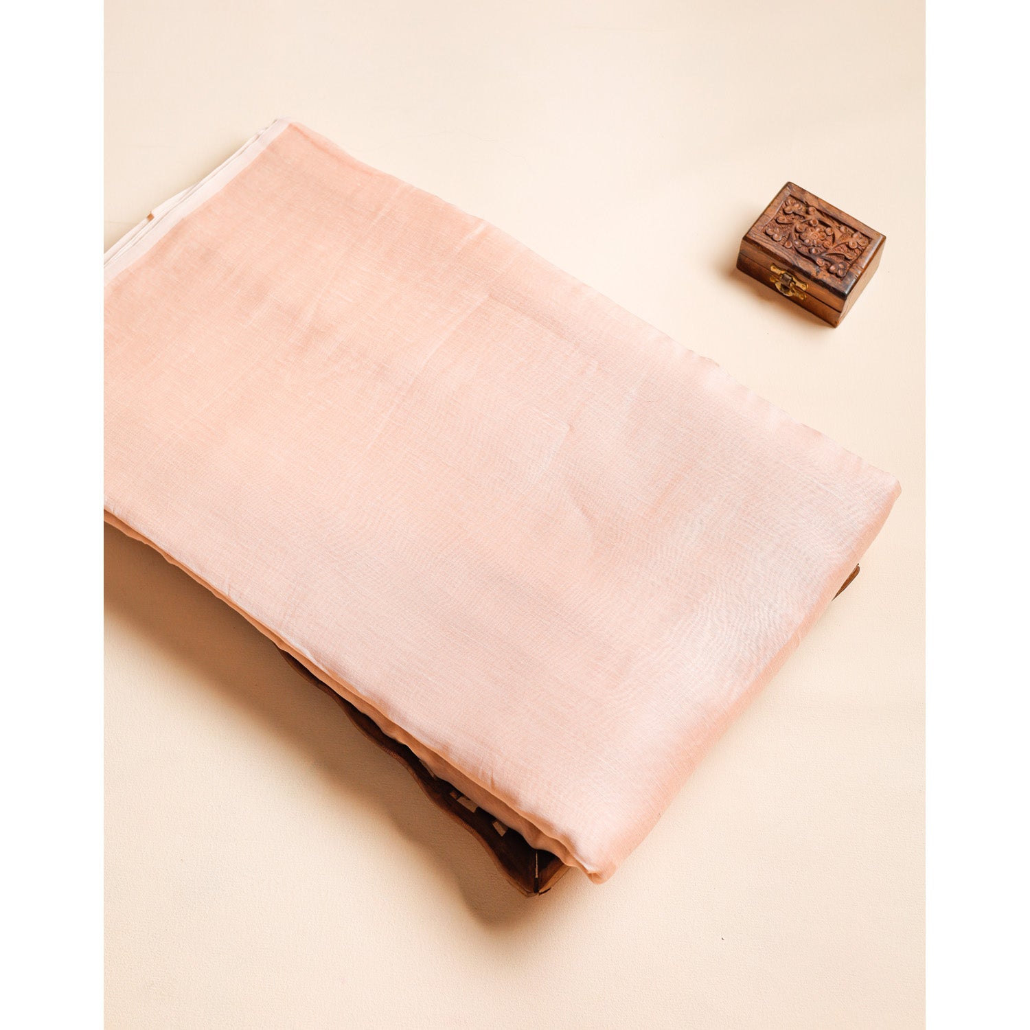 PURE LINEN CHANDERI SILK FABRIC