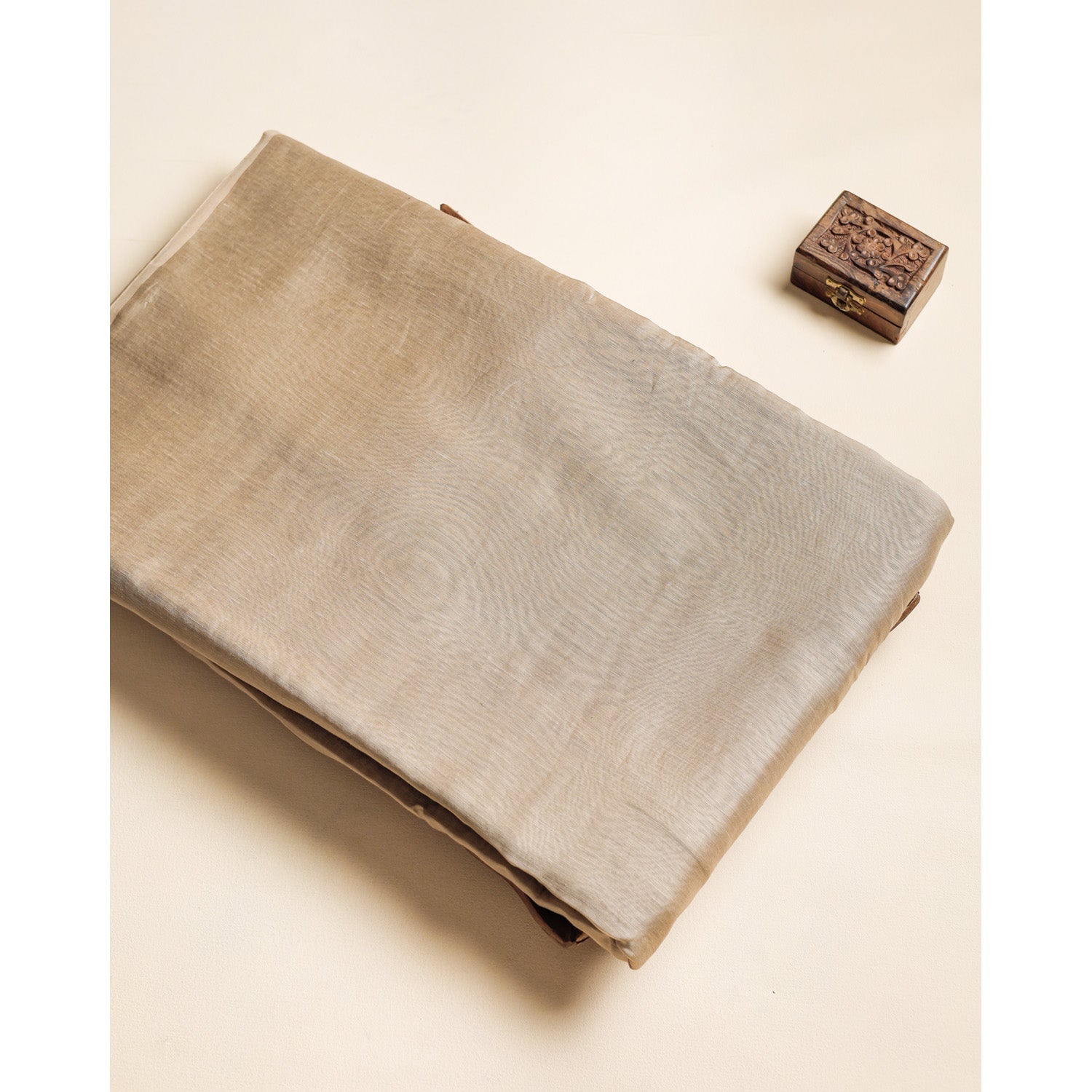 PURE LINEN CHANDERI SILK FABRIC