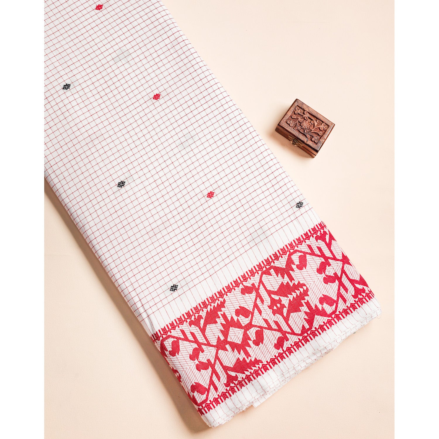 COTTON WOVEN JAMDHANI FABRIC