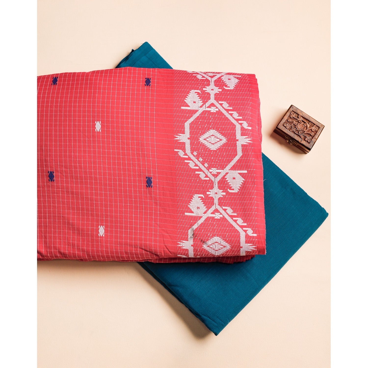 COTTON HANDLOOM JAMDHANI MIX & MATCH