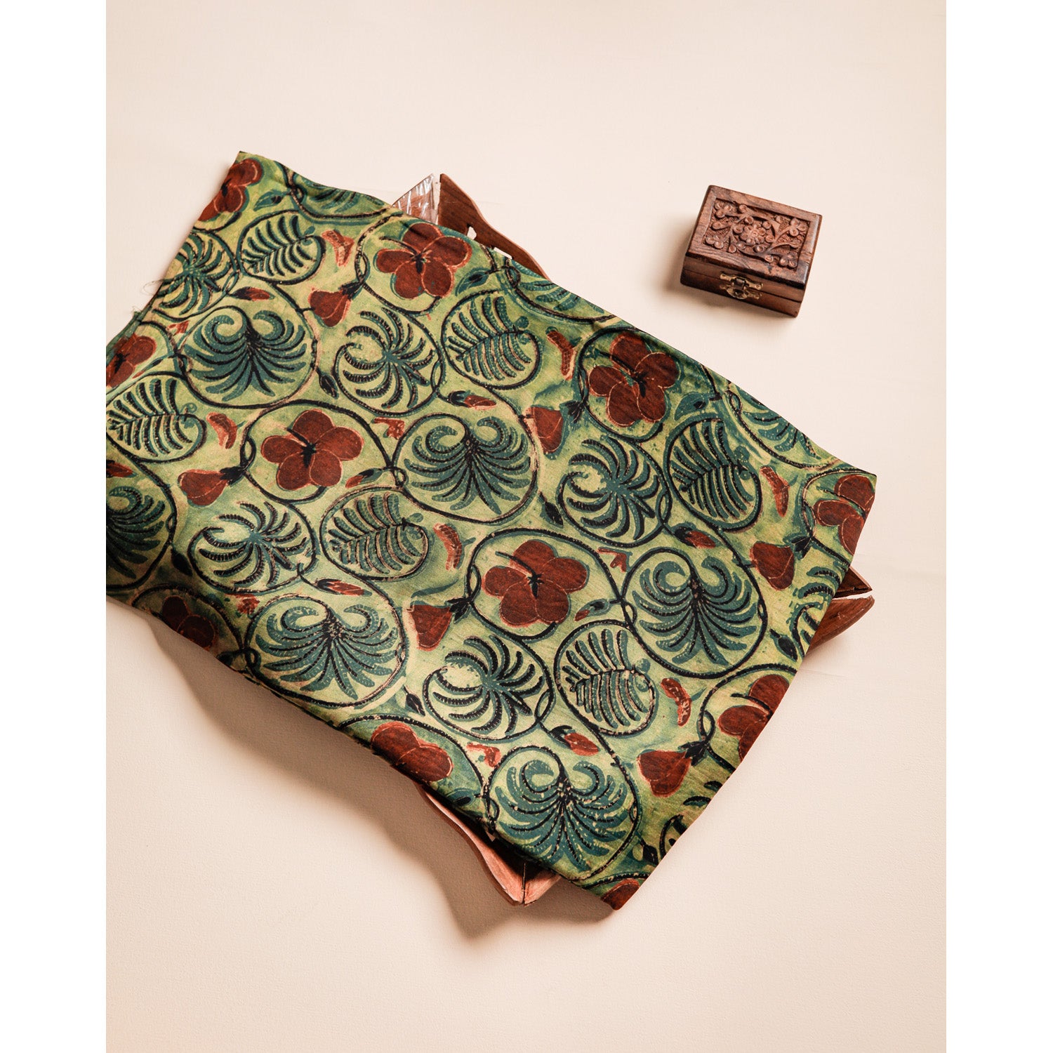 MODAL SILK VANASPATI PRINTED FABRIC
