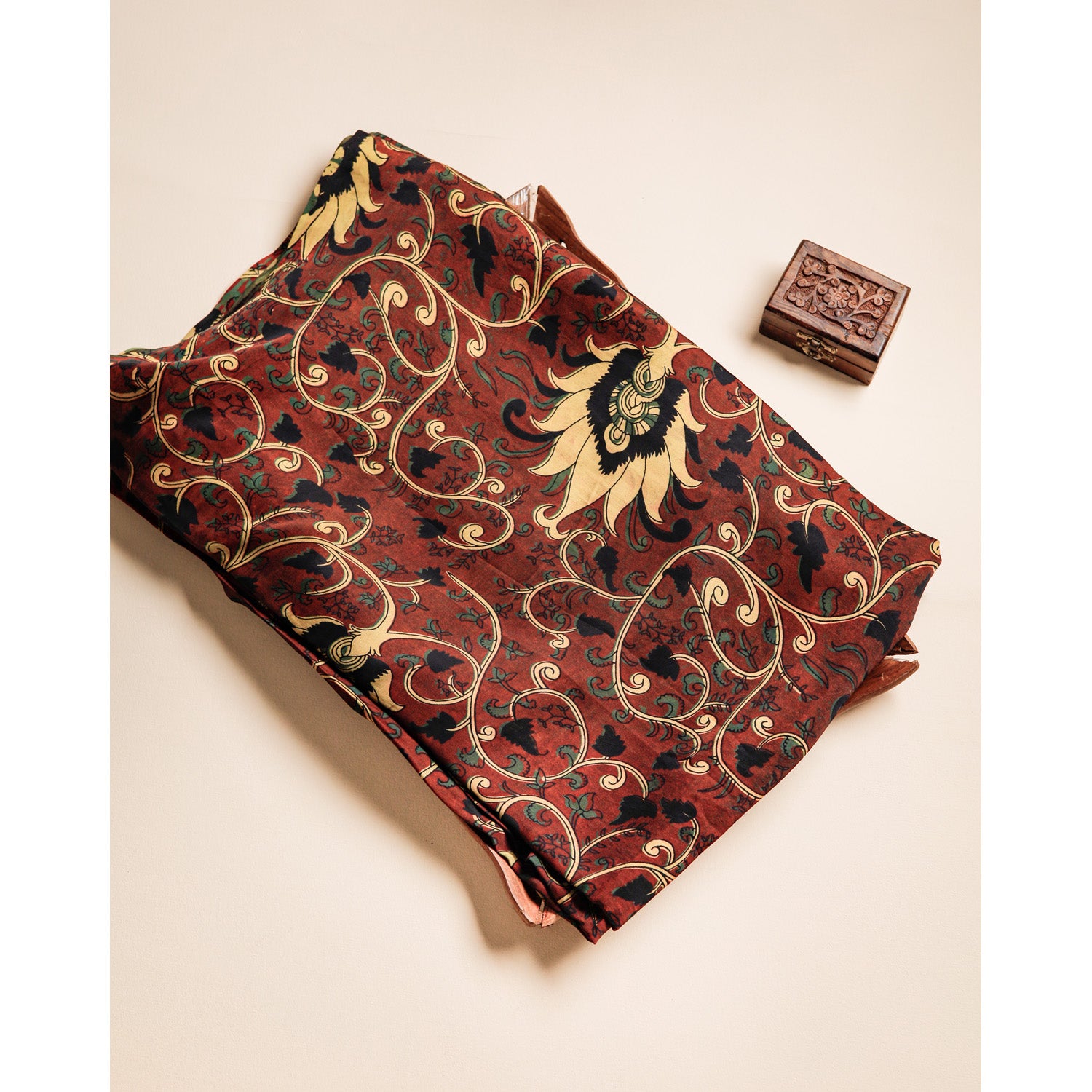 MODAL SILK VANASPATI PRINTED FABRIC