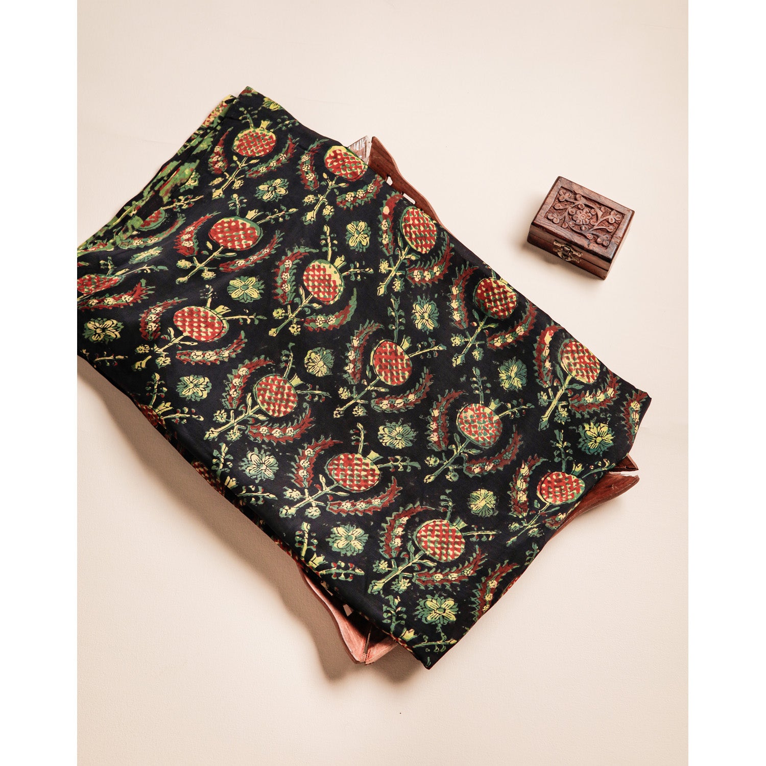 MODAL SILK VANASPATI PRINTED FABRIC