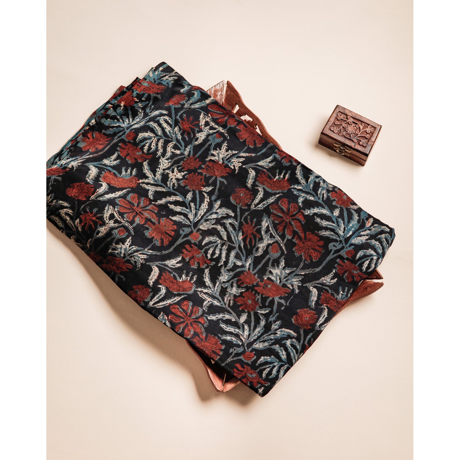 MODAL SILK VANASPATI PRINTED FABRIC