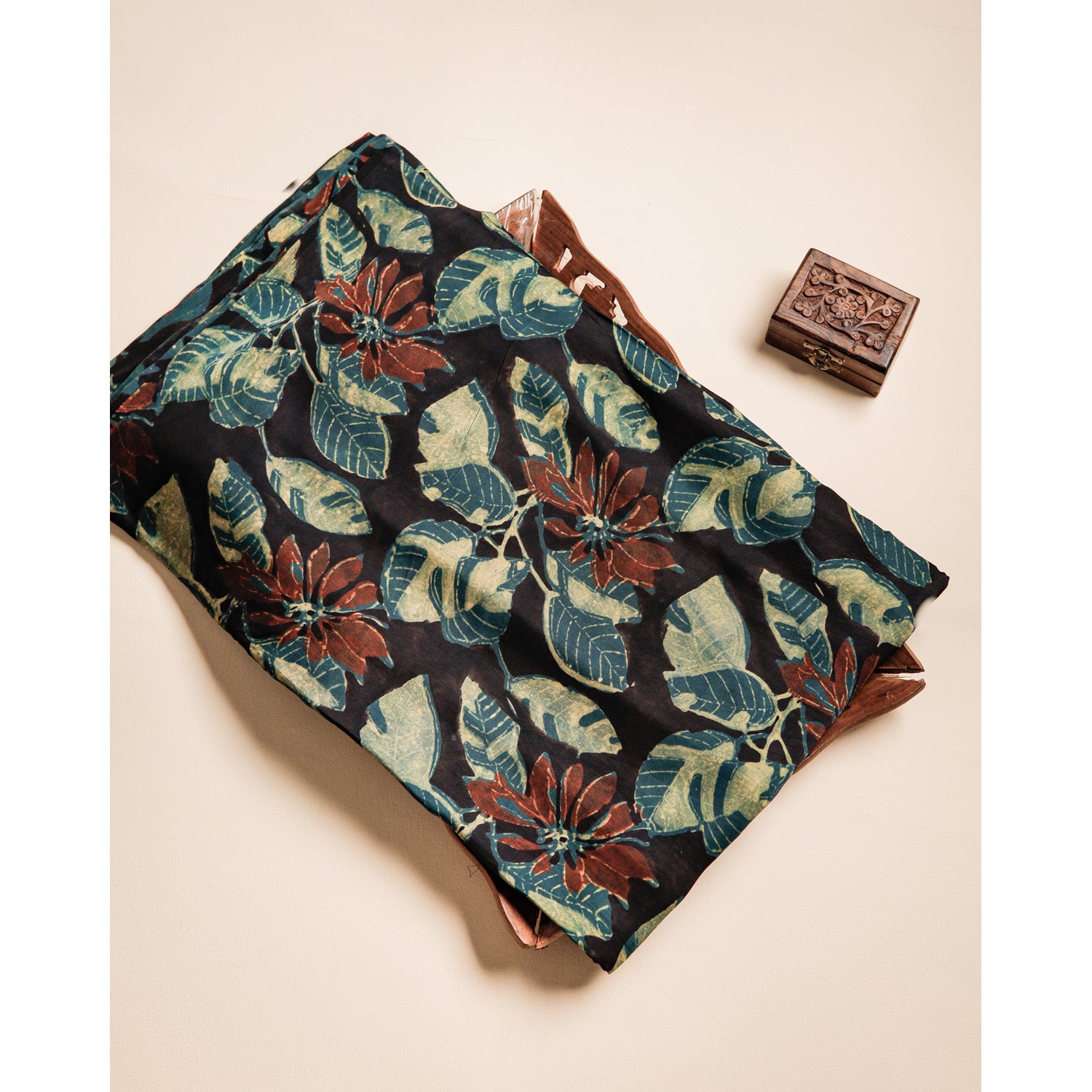 MODAL SILK VANASPATI PRINTED FABRIC